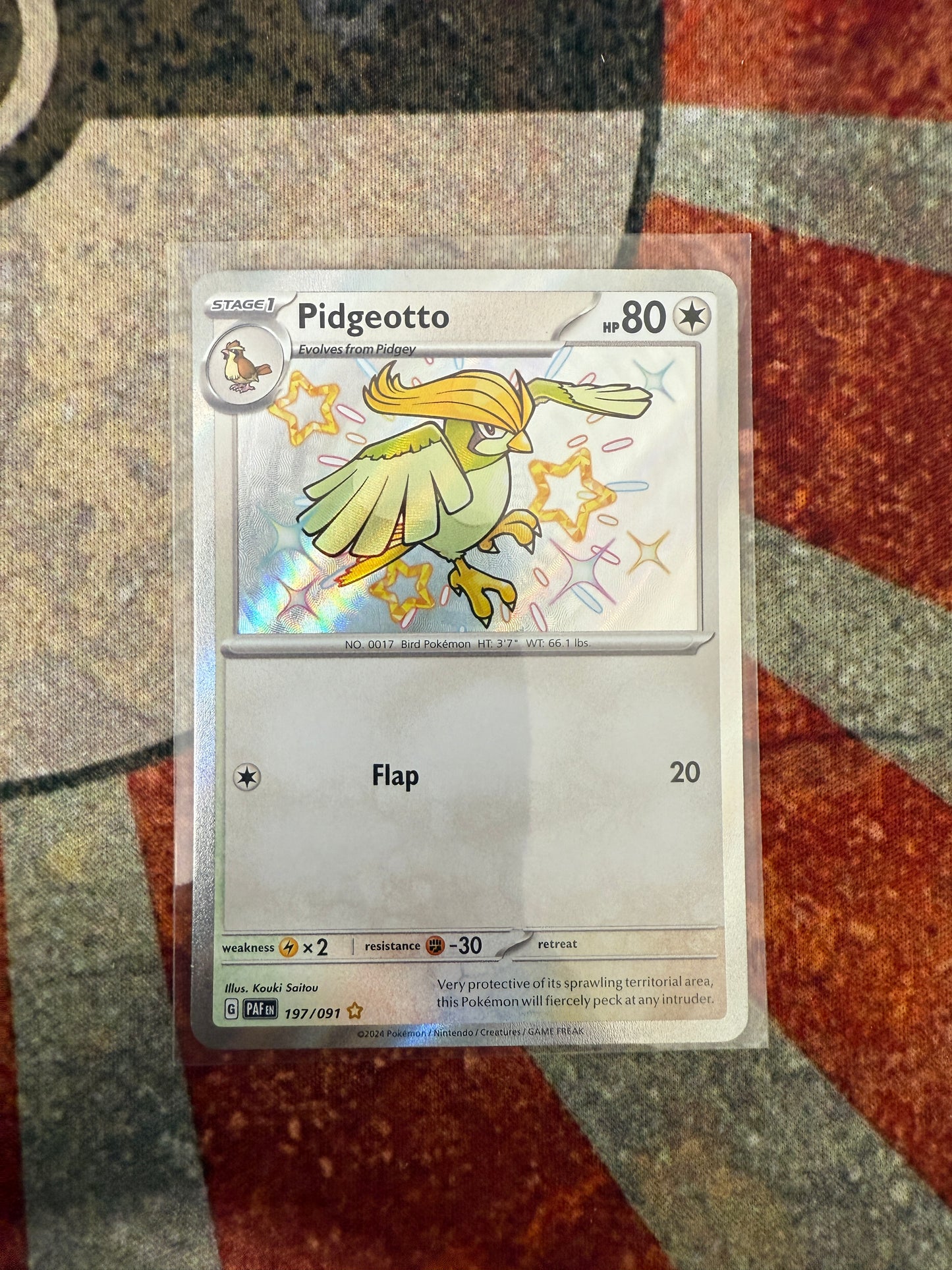 Shiny Pidgeotto